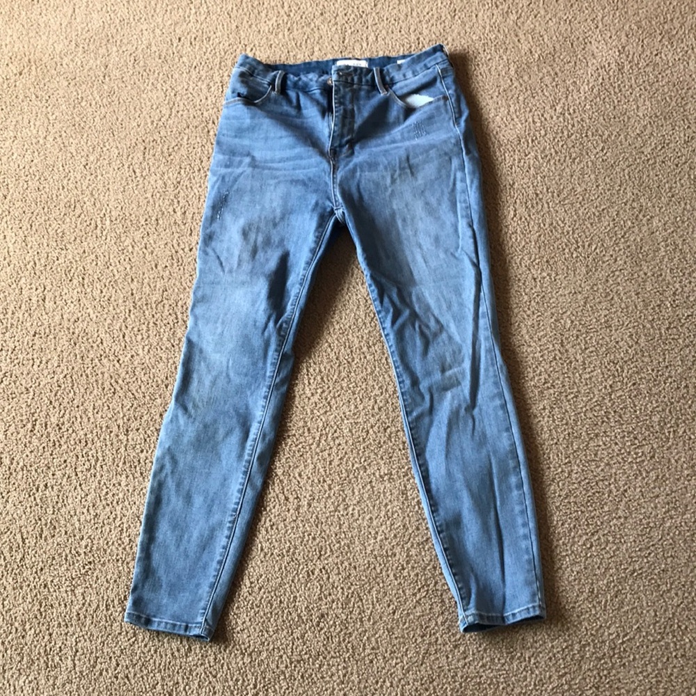 Men’s 30x30 Blue Pacsun Push Up Jeggings Jeans